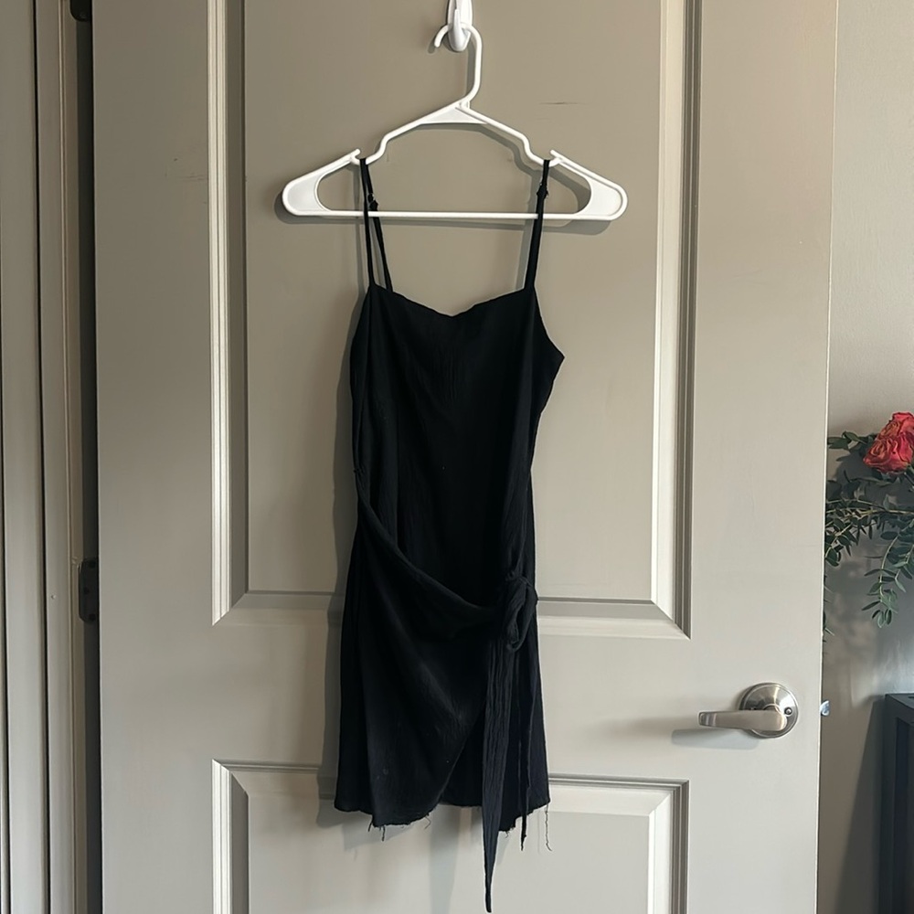 Princess Polly black side tie mini dress